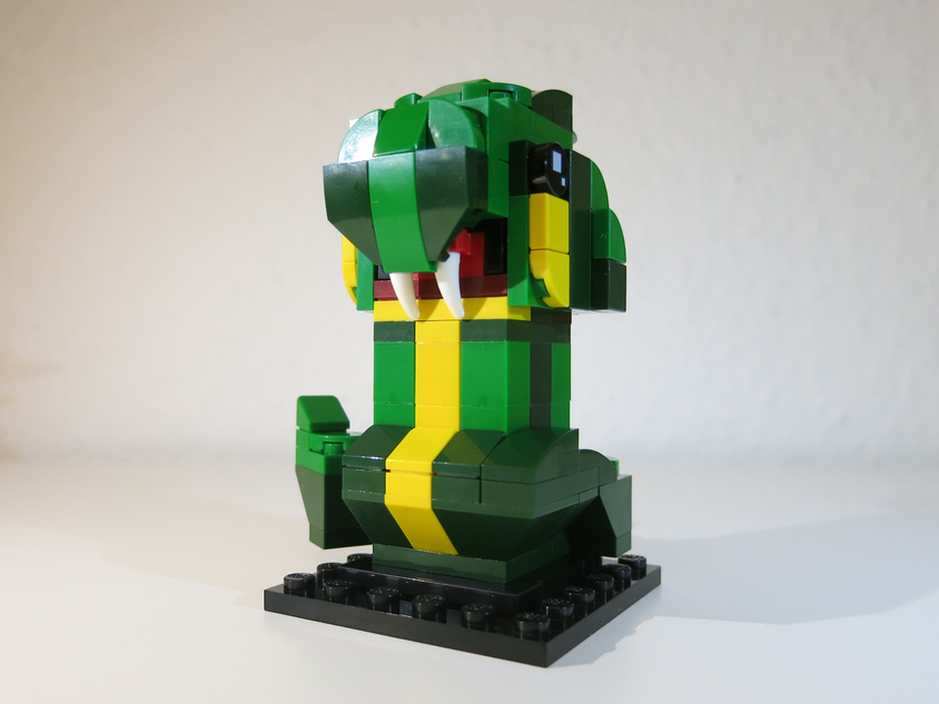 LEGO IDEAS - Magical Builds of the Wizarding World - Creatures - Basilisk  BrickHeadz